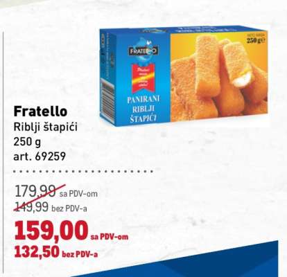 Fratello Riblji štapići