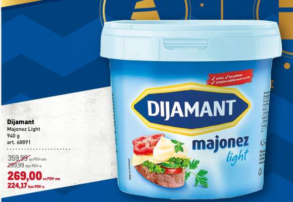 Dijamant Majonez Light