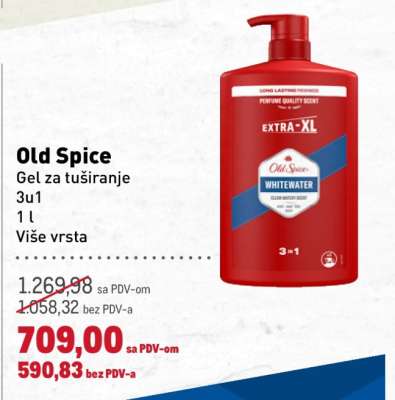 Old Spice Gel za Tuširanje