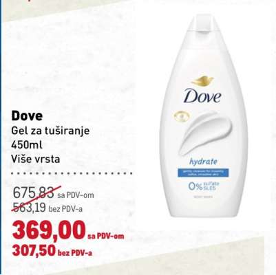 Dove gel za tuširanje