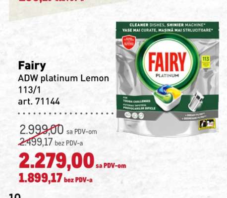 Fairy ADW platinum Lemon 113/1