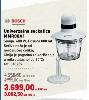 Univerzalna seckalica MMR08A1