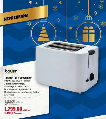 Toster TB-100 Cripsy