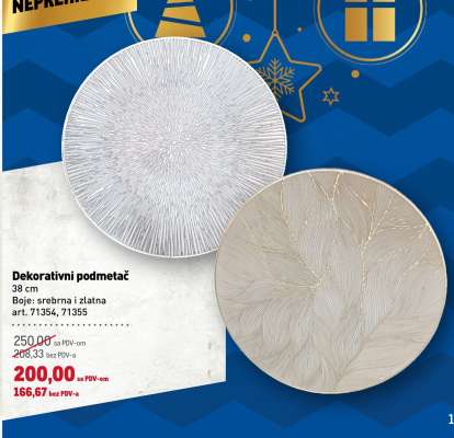 Dekorativni podmetač