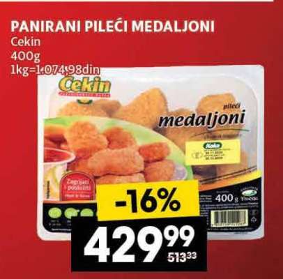 PANIRANI PILEĆI MEDALJONI