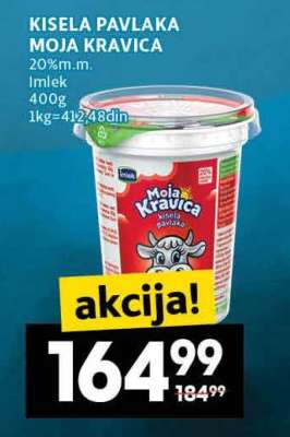 Kisela pavlaka Moja kravica