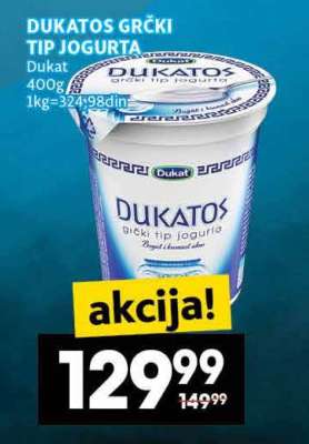 Dukatos Grčki tip jogurta