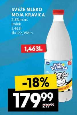 SVEŽE MLEKO MOJA KRAVICA