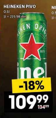 HEINEKEN PIVO