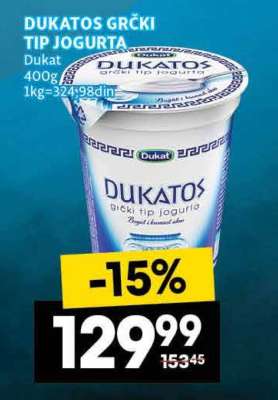 Dukatos Grčki tip jogurta