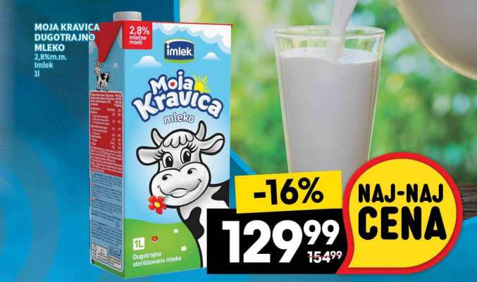 MOJA KRAVICA DUGOTRAJNO MLEKO