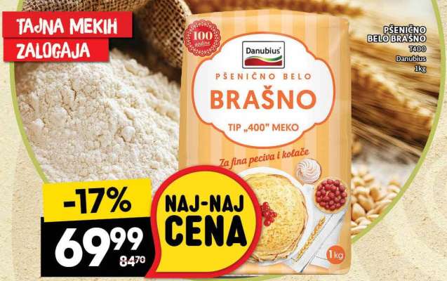 PŠENIČNO BELO BRAŠNO