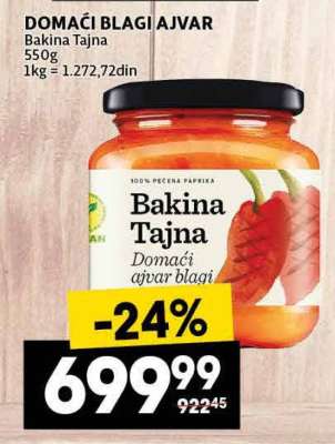 DOMAĆI BLAGI AJVAR