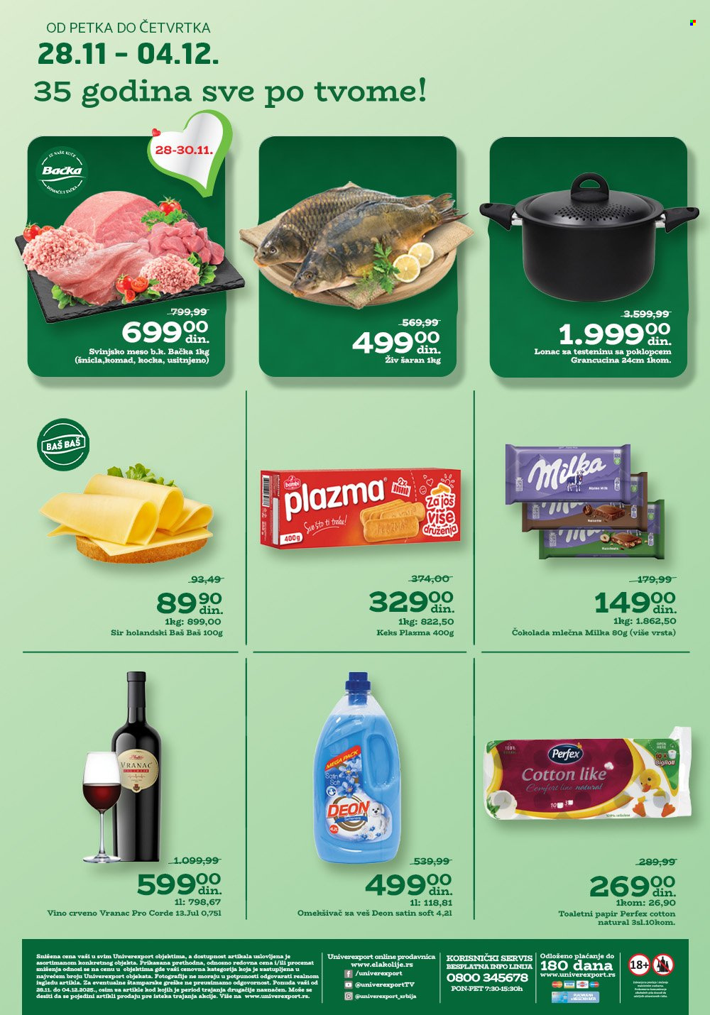 Univerexport katalog - 28.11.2025 - 04.12.2025. Stranica 1
