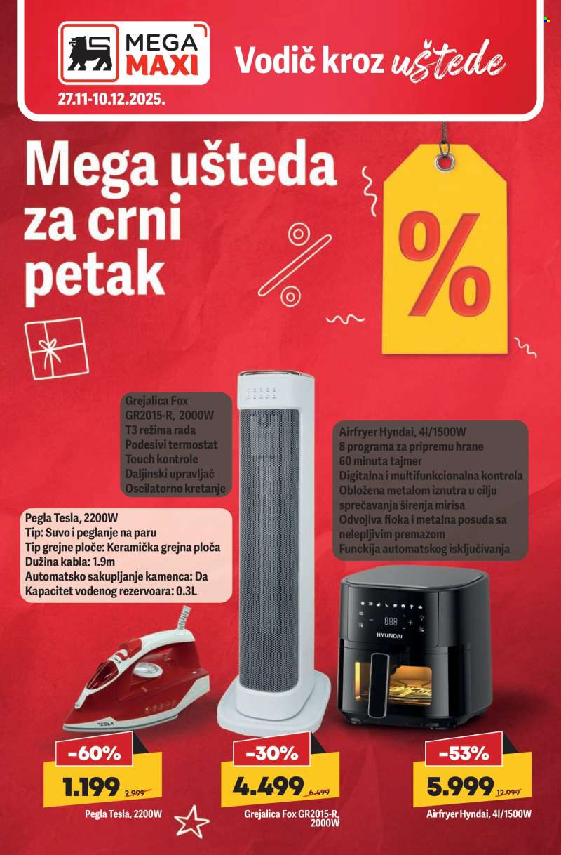 Mega Maxi katalog - 27.11.2025 - 10.12.2025.