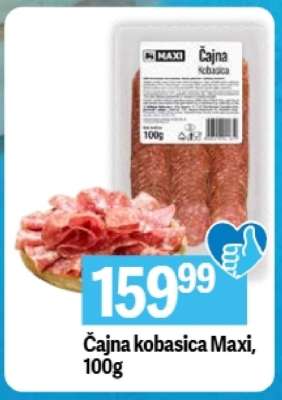 Čajna kobasica Maxi 100g