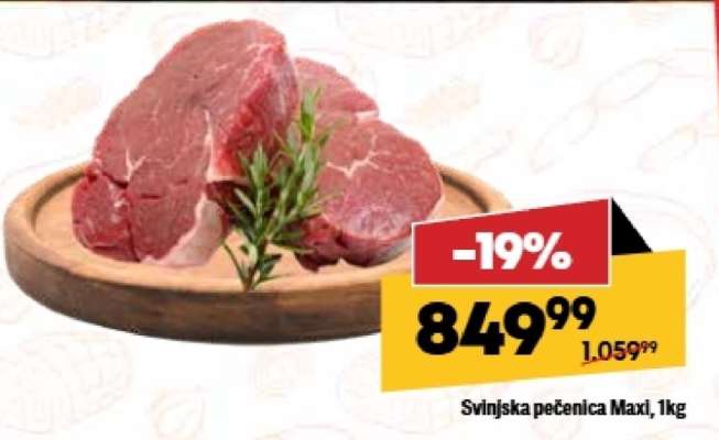 Svinjska pečenica Maxi, 1kg