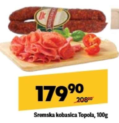 Sremska kobasica Topola 100g