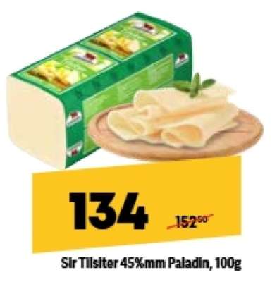 Sir Tilsiter 45 % mm Paladin , 100g