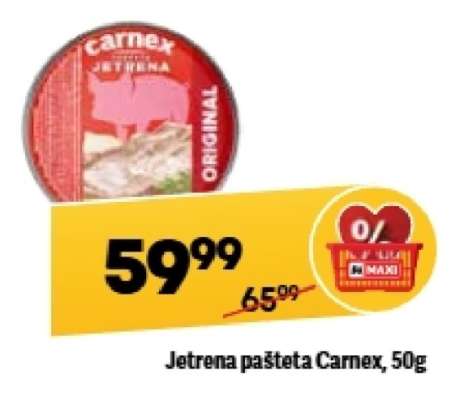 Jetrena pašteta Carnex 50g