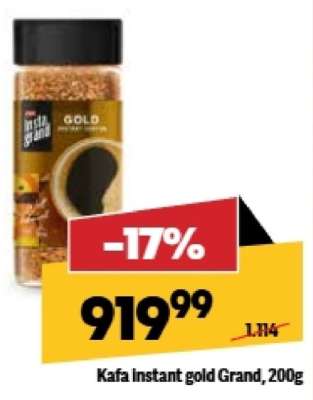 Kafa instant gold Grand 200g