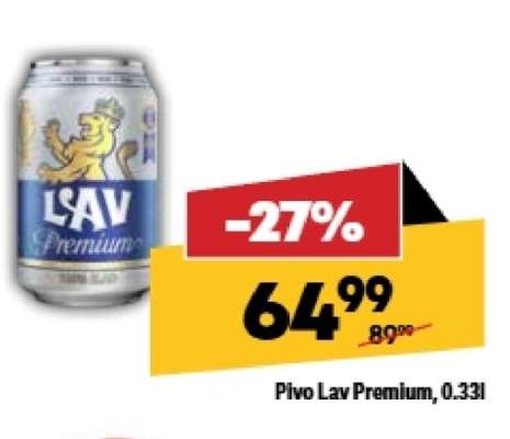 Pivo Lav premium 0,33l