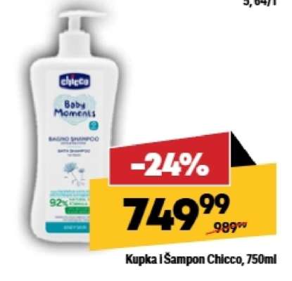 Kupka i Šampon Chicco 750ml
