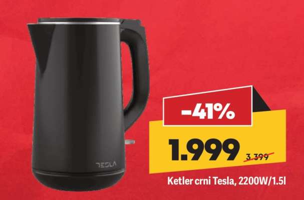 Ketler crni Tesla