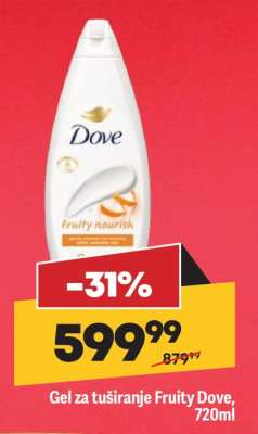 Gel za tuširanje Fruity Dove