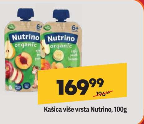 Kašica više vrsta Nutrino, 100g