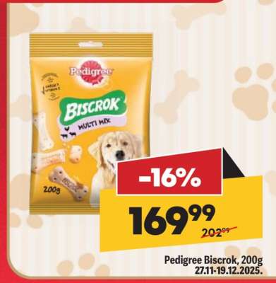 Pedigree BISCROK 200G
