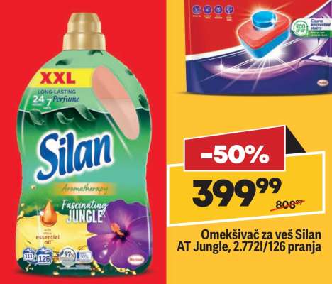 Omekšivač za veš Silan AT Jungle, 2.77l/126 pranja