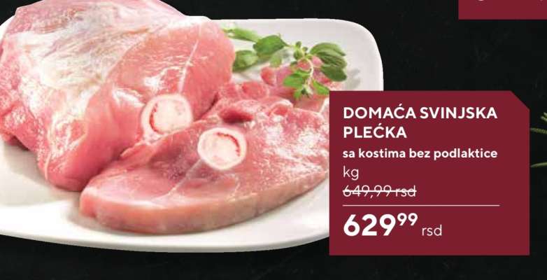 DOMAĆA SVINJSKA PLEĆKA