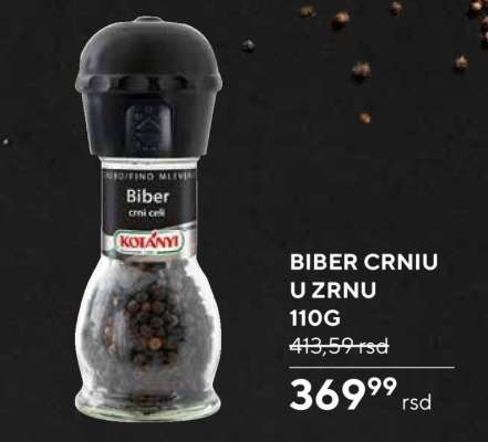 BIBER CRNIU U ZRNU 110G
