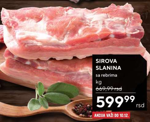 SIROVA SLANINA