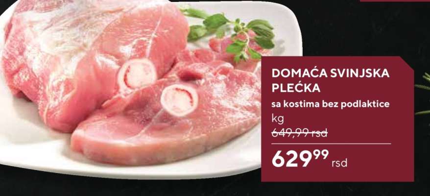 DOMAĆA SVINJSKA PLEĆKA