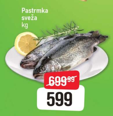 Pastrmka sveža