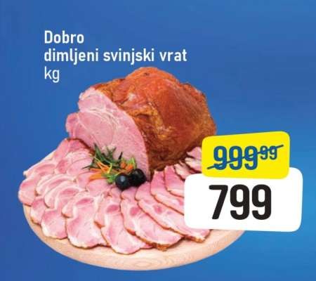 Dobro dimljeni svinjski vrat