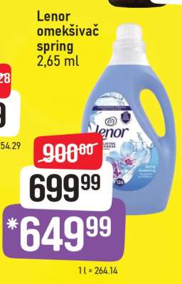 Lenor omekšivač spring