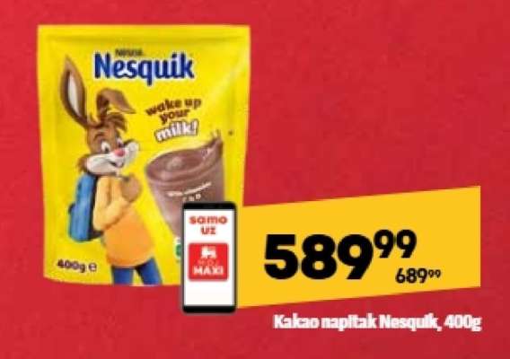 Kakao napitak Nesquik, 400g