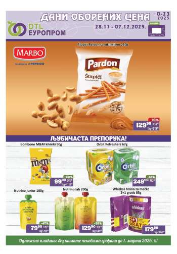 Europrom katalog - 28.11.2025 - 07.12.2025.