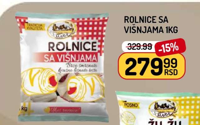 ROLNICE SA VIŠNJAMA 1kg