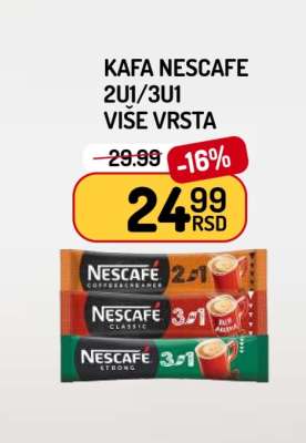 Kafa Nescafe 2u1/3u1