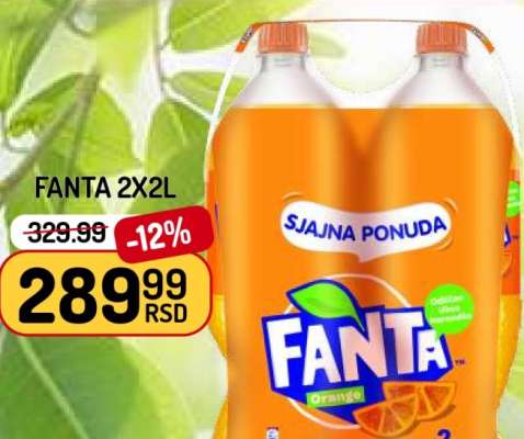 Fanta 2x2l