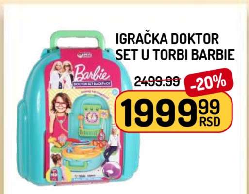 Igračka Doktor Set u Torbi Barbie