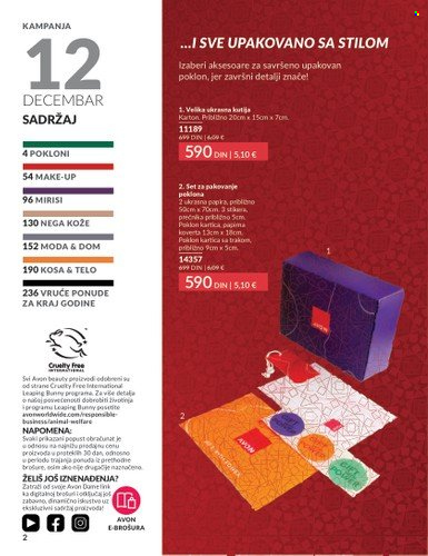 Avon katalog - 01.12.2025 - 28.12.2025. Stranica 2