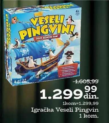 Igračka Veseli Pingvin