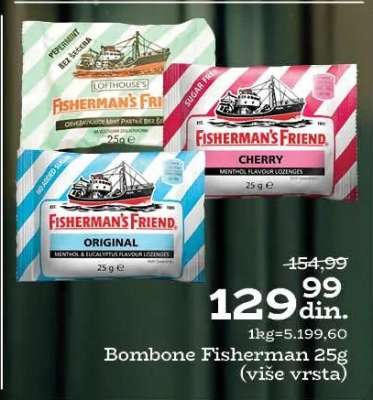 Bombone Fisherman 25g