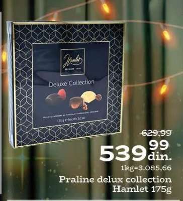 Praline delux collection Hamlet 175g