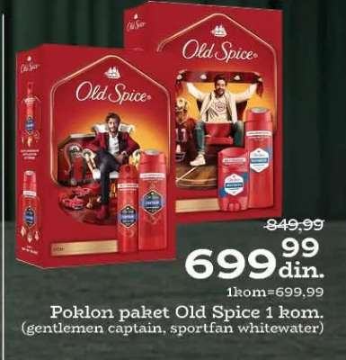 Poklon paket Old Spice 1 kom.